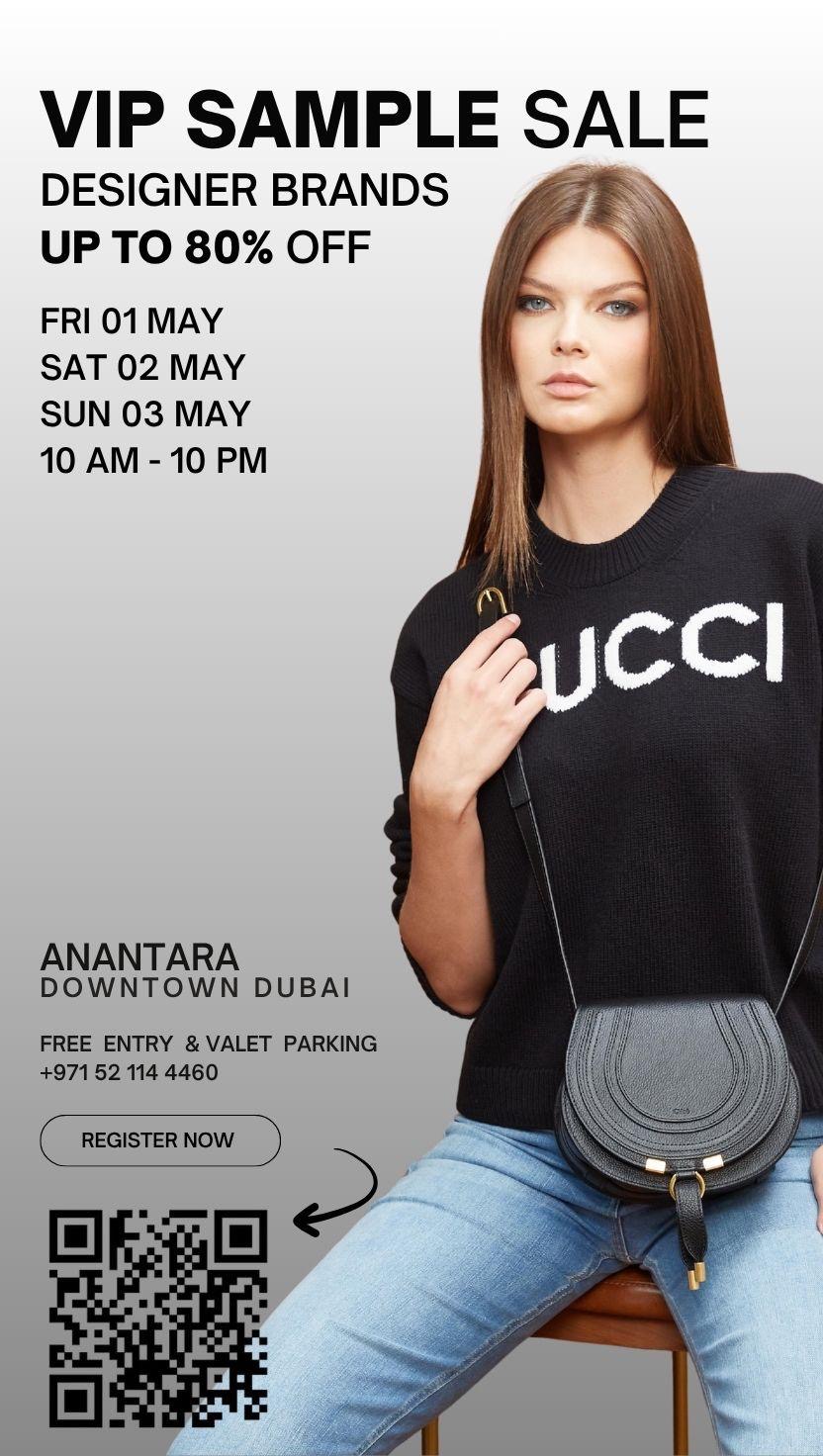 VIP Sample Sale UAE - Luxury Designer Fashion up to 80% Off
